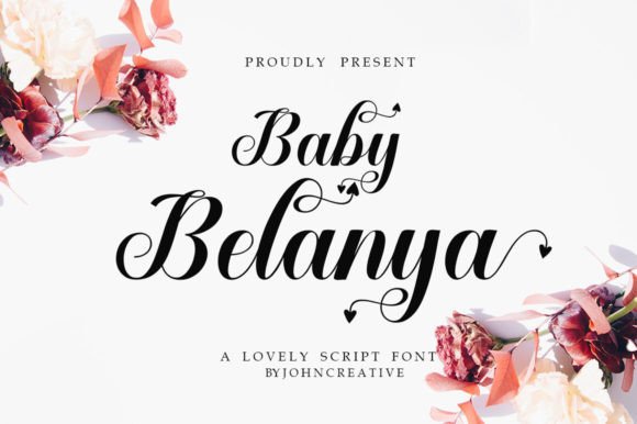 Baby Belanya: A Handwritten Font That Elevates Digital Branding