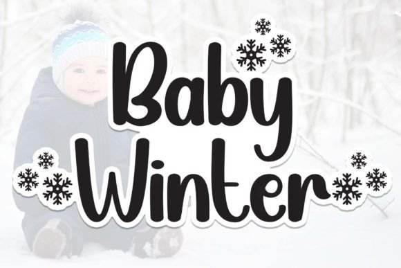 Baby Winter: A Friendly Handwritten Font for Digital Brands