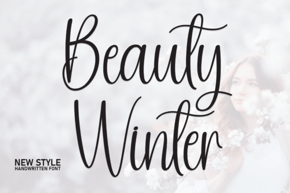 Beauty Winter: A Friendly Handwritten Font for Editorial Charm