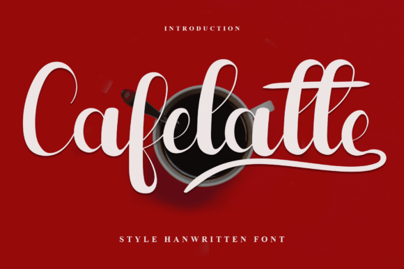 Cafelatte: A Handwritten Font for Elegant Digital Branding