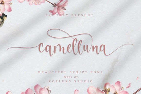 Camelluna: A Script Font That Earns Its Place