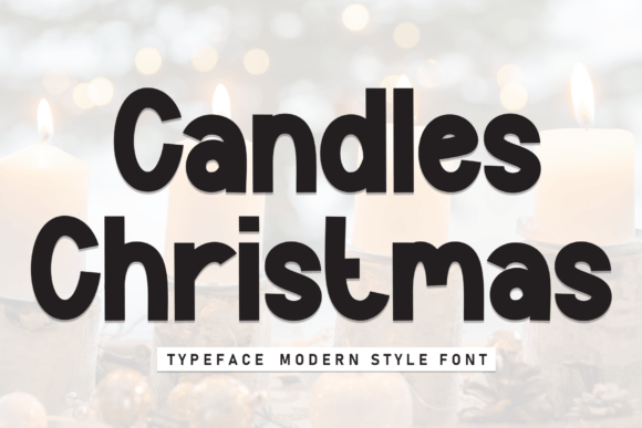 Candles Christmas Font: A Warm, Whimsical Script for Festive Branding