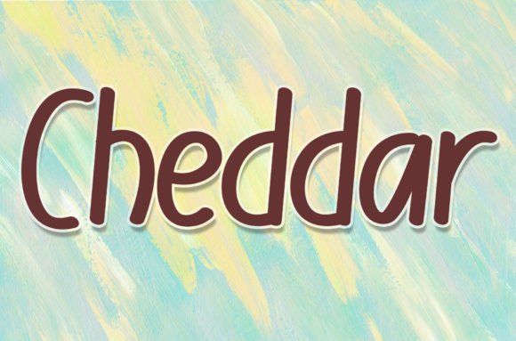 Cheddar Font: Friendly Handwritten Style for Small Business Branding
