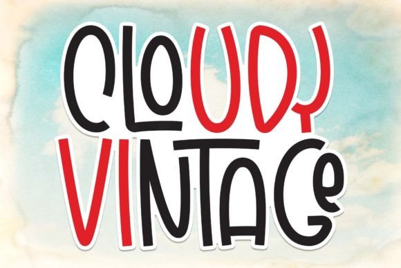 Cloudy Vintage: A Handwritten Font That Makes Your Brand Feel Human