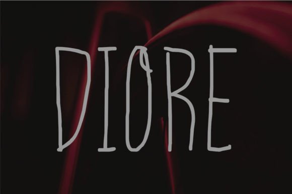 Diore Handwritten Font for Crafters & Small Business Owners