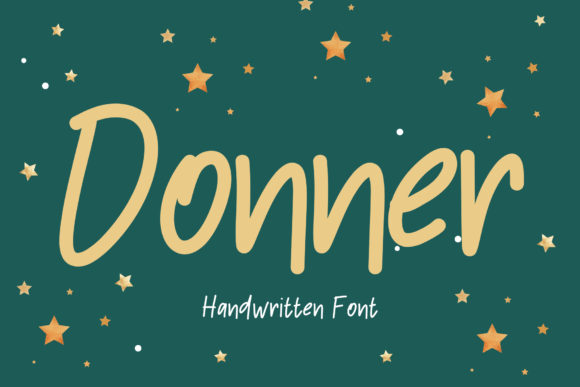 Donner: A Handwritten Font That Feels Like a Thoughtful Pause