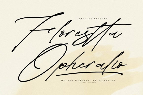 Florestta Opheralio: A Modern Handwritten Typeface That Breathes Quiet Confidence