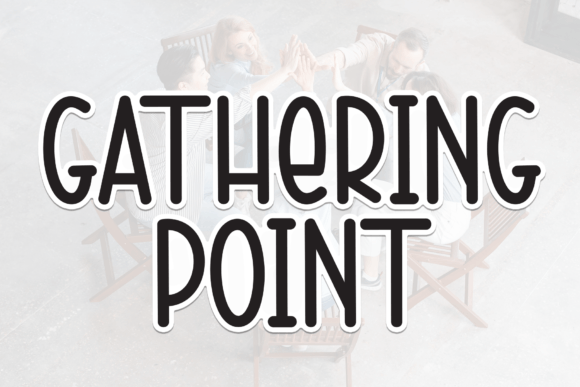 Gathering Point: A Handwritten Font That Builds Brand Connection
