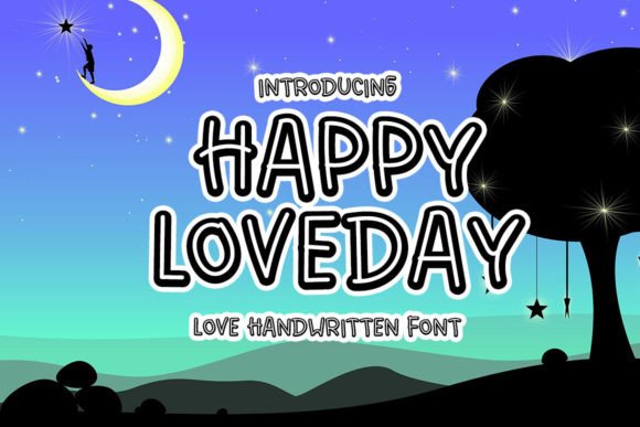 Happy Loveday: A Friendly Handwritten Font for Warm Digital Brands