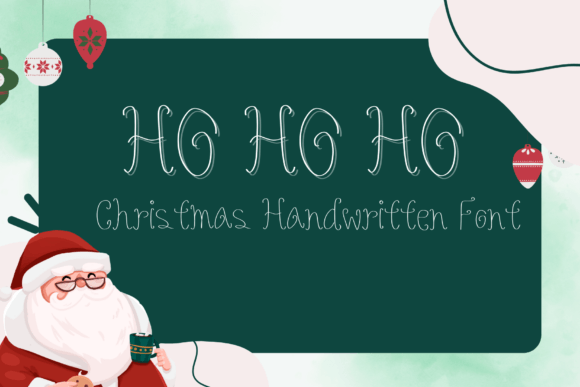 Ho Ho Ho Font: A Sweet Handwritten Typeface for Friendly Branding