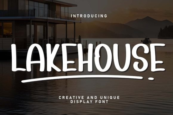Lakehouse: A Handwritten Font for Relaxed, Trustworthy Web Design