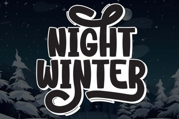 Night Winter: A Handwritten Font That Builds Trust