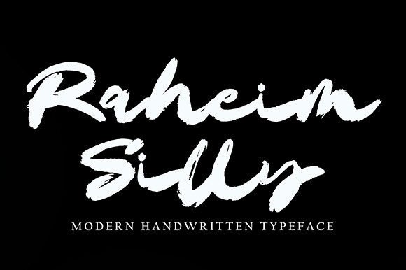Raheim Silly: An Elegant Script Font That Earns Its Place