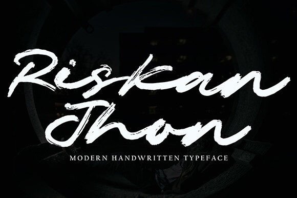 Riskan Jhon: A Thoughtful Script Font for Elegant Editorial Moments