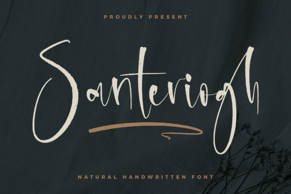 Santeriogh: A Romantic Script Typeface for Thoughtful Editorial Moments