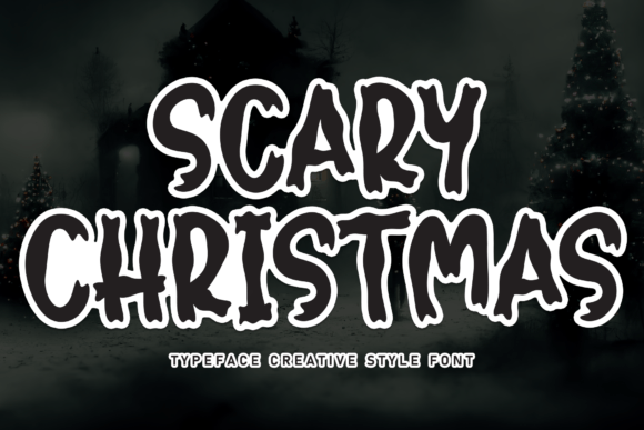 Scary Christmas Font: A Playful Yet Polished Display Typeface for Small Brands