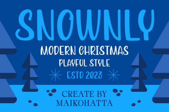 Snownly: A Christmas Script Font That Elevates Small Business Branding