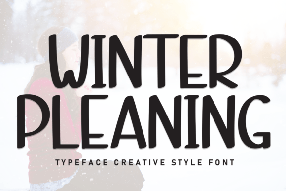 Winter Pleaning: A Handwritten Font That Feels Like a Warm Invitation